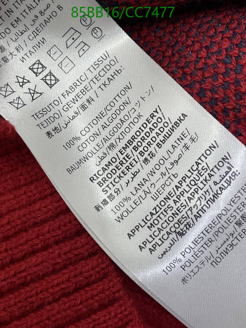 Gucci-Clothing Code: CC7477 $: 85USD