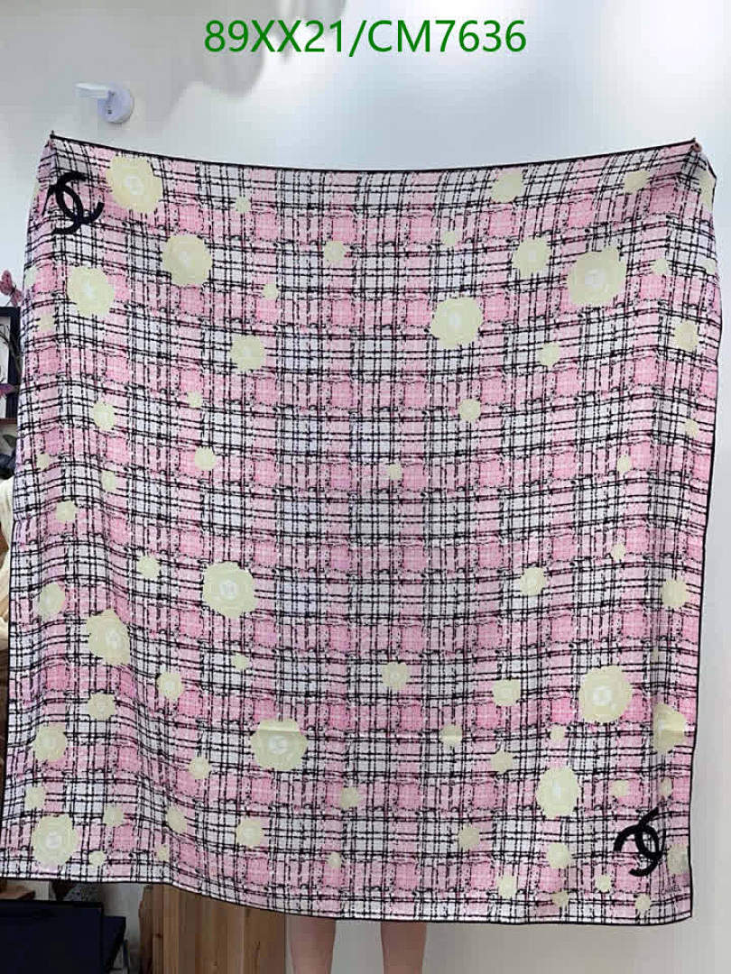 Chanel-Scarf Code: CM7636 $: 89USD