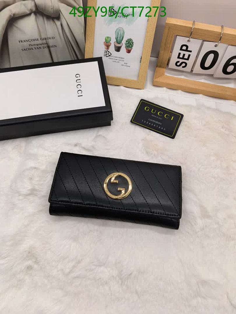 Gucci-Wallet-4A Quality Code: CT7273 $: 49USD