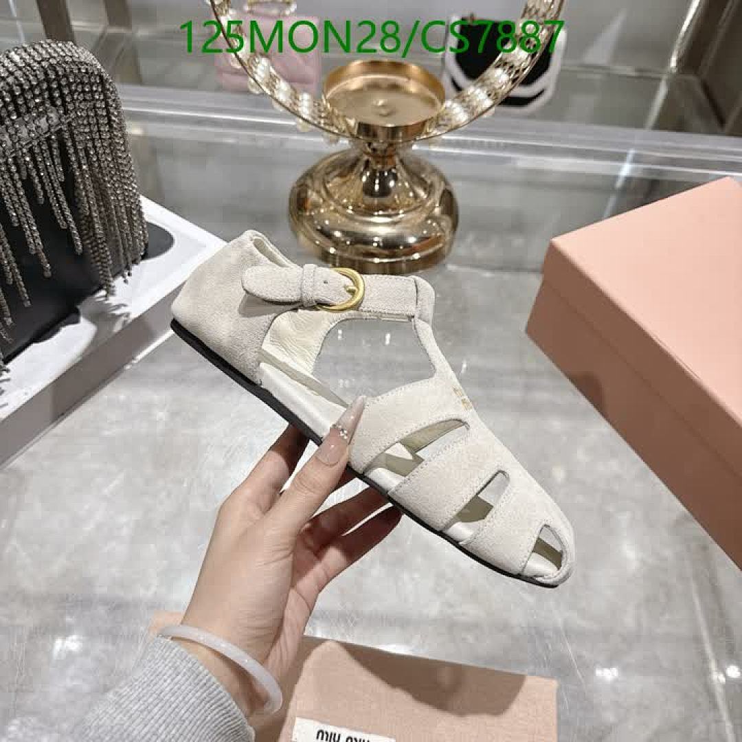 Miu Miu-Women Shoes Code: CS7887 $: 125USD