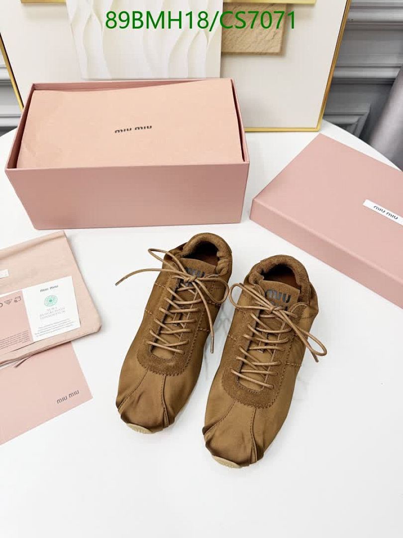 Miu Miu-Women Shoes Code: CS7071 $: 89USD