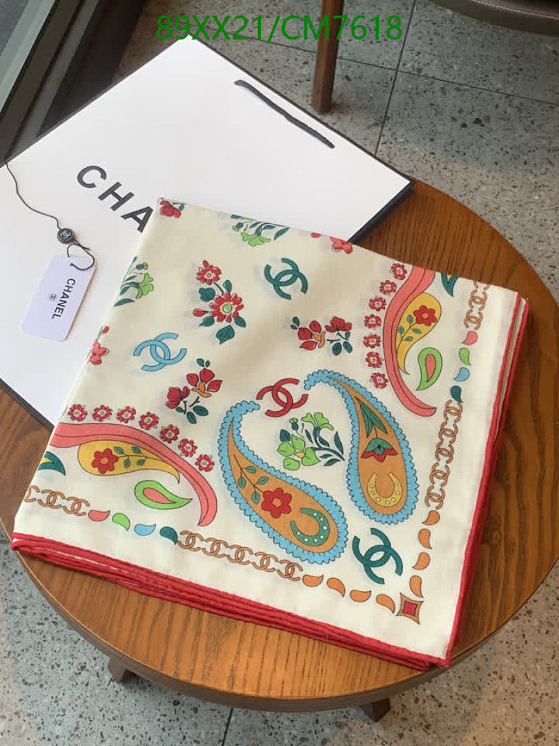 Chanel-Scarf Code: CM7618 $: 89USD