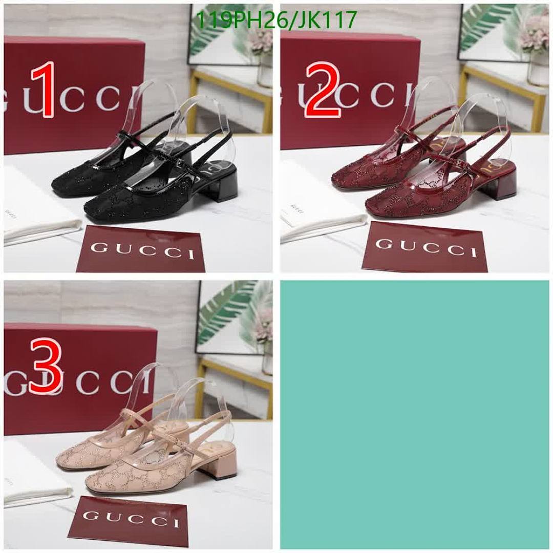 Gucci-Women Shoes Code: JK117 $: 119USD