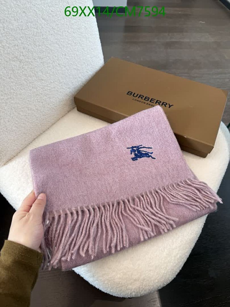 Burberry-Scarf Code: CM7594 $: 69USD