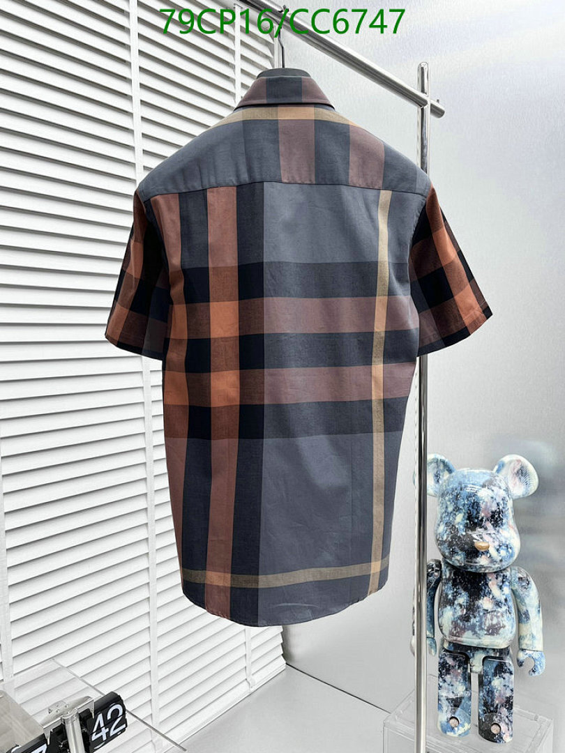 Burberry-Clothing Code: CC6747 $: 79USD