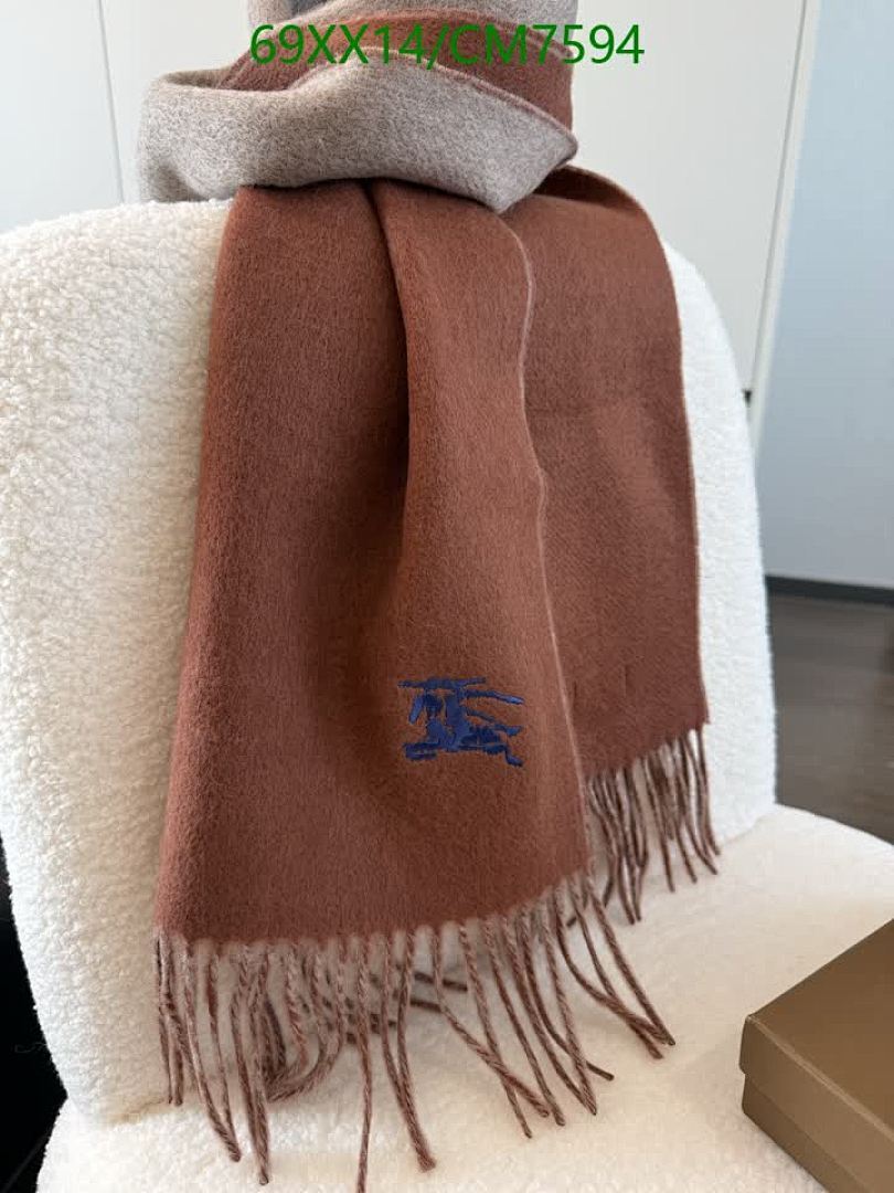Burberry-Scarf Code: CM7594 $: 69USD
