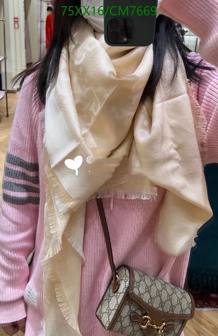 Gucci-Scarf Code: CM7669 $: 75USD