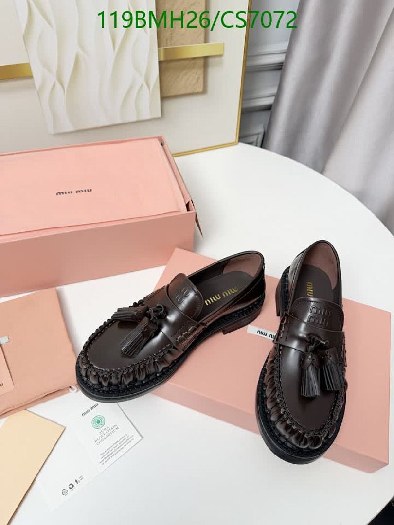 Miu Miu-Women Shoes Code: CS7072 $: 119USD