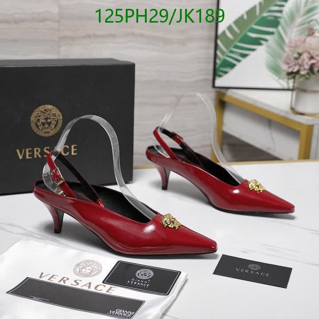 Versace-Women Shoes Code: JK189 $: 125USD