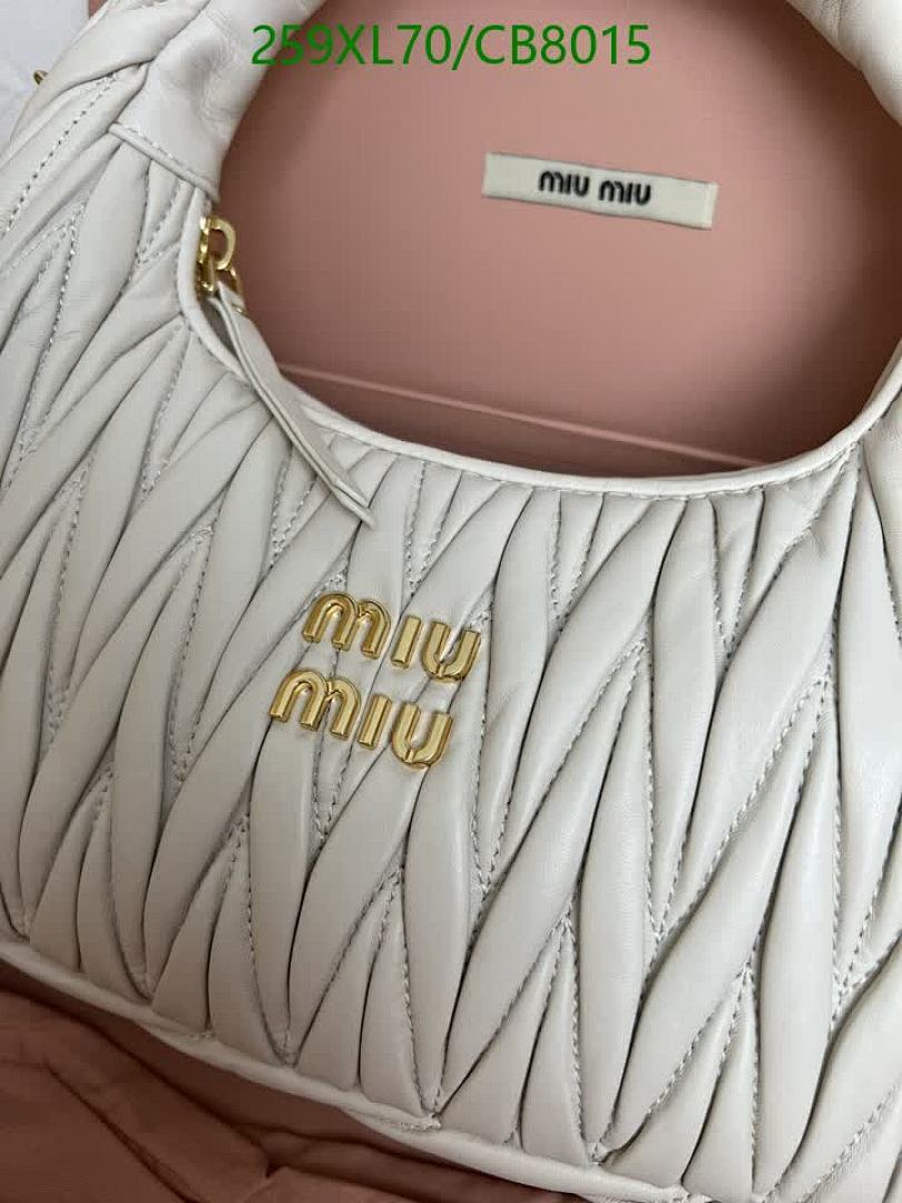 Miu Miu-Bag-Mirror Quality Code: CB8015 $: 259USD