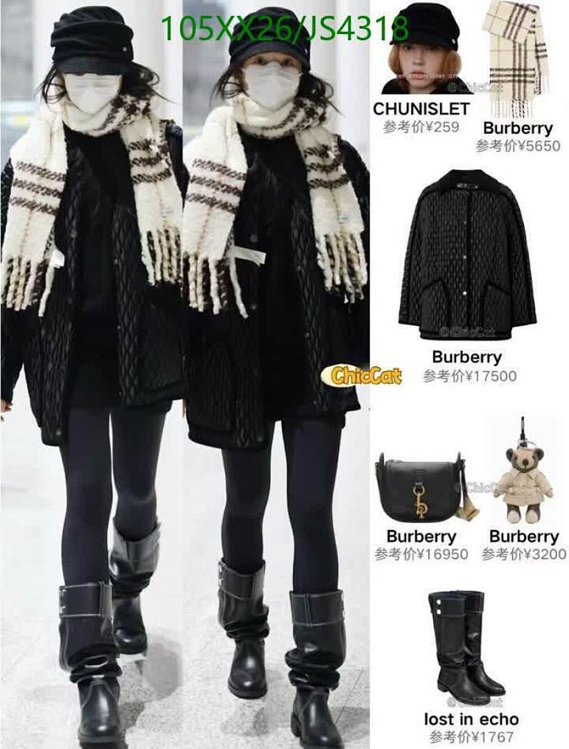 Burberry-Scarf Code: JS4318 $: 105USD