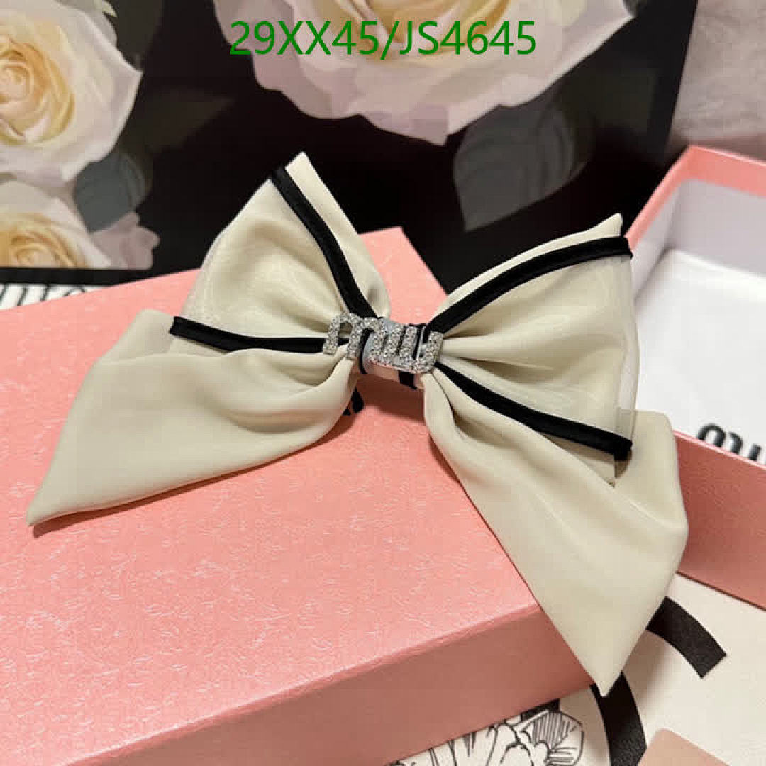 MIU MIU-Headband Code: JS4645 $: 29USD