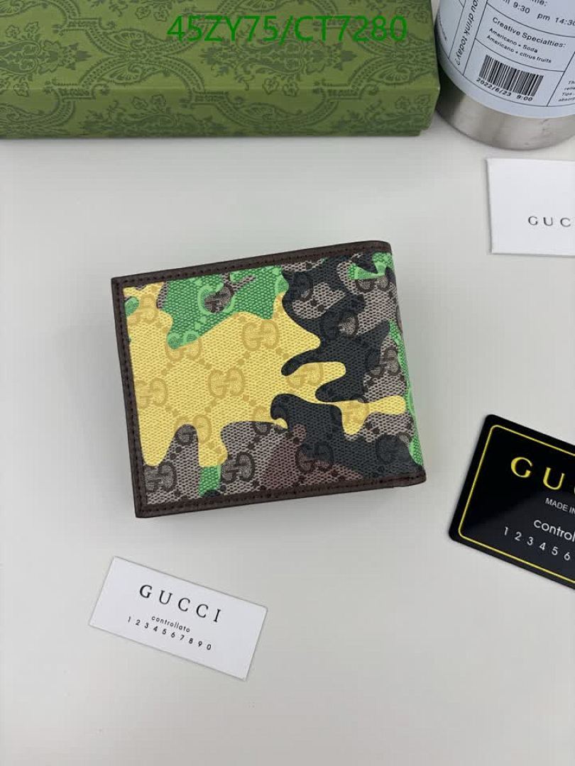Gucci-Wallet-4A Quality Code: CT7280 $: 45USD