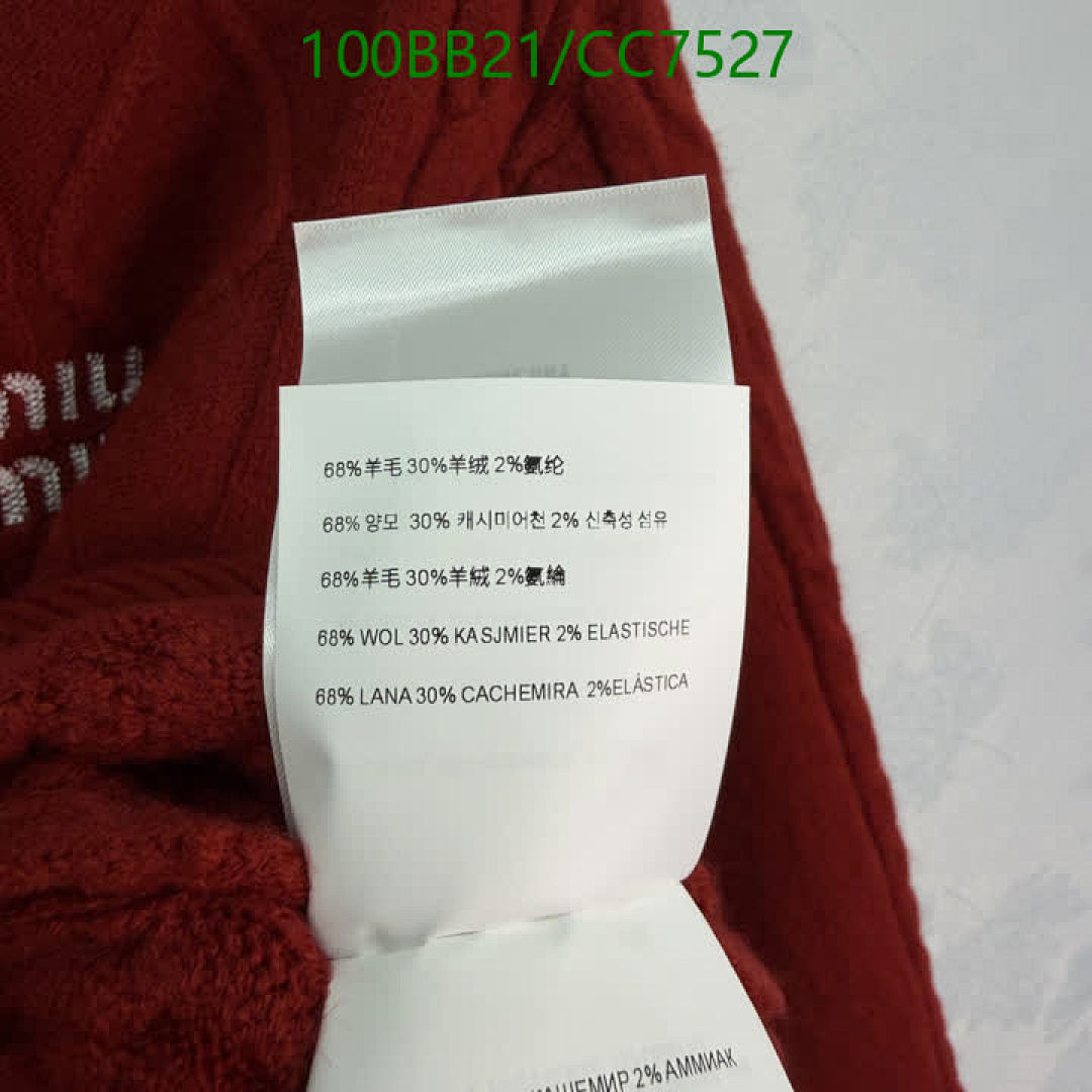 MIUMIU-Clothing Code: CC7527 $: 100USD