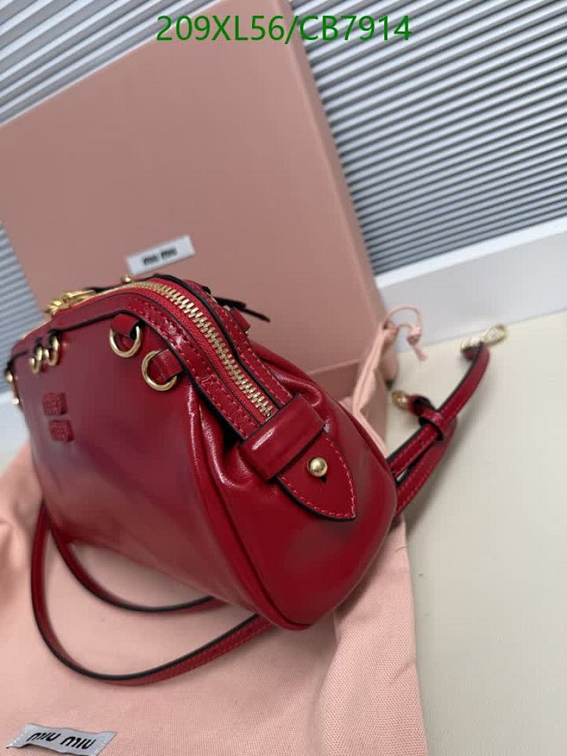 Miu Miu-Bag-Mirror Quality Code: CB7914 $: 209USD