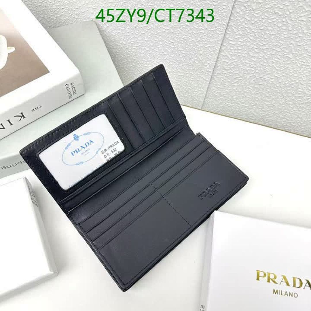 Prada-Wallet-4A Quality Code: CT7343 $: 45USD