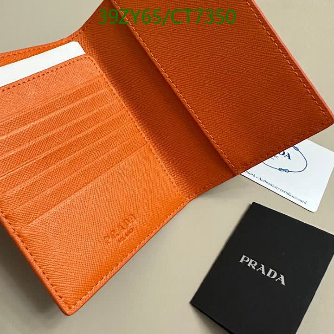 Prada-Wallet-4A Quality Code: CT7350 $: 39USD