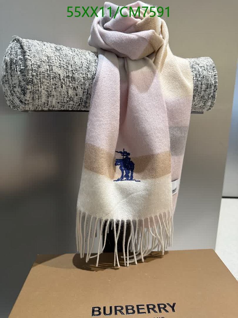 Burberry-Scarf Code: CM7591 $: 55USD
