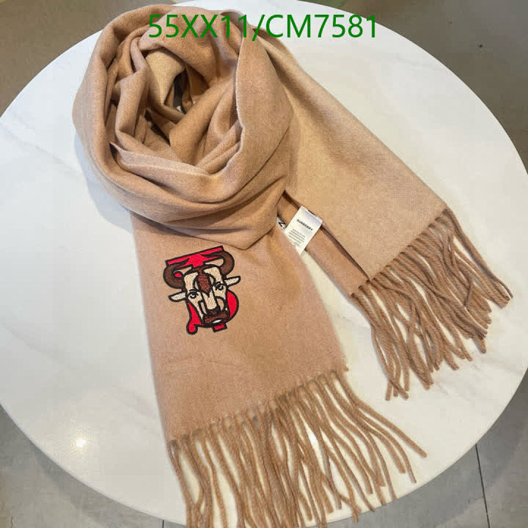 Burberry-Scarf Code: CM7581 $: 55USD