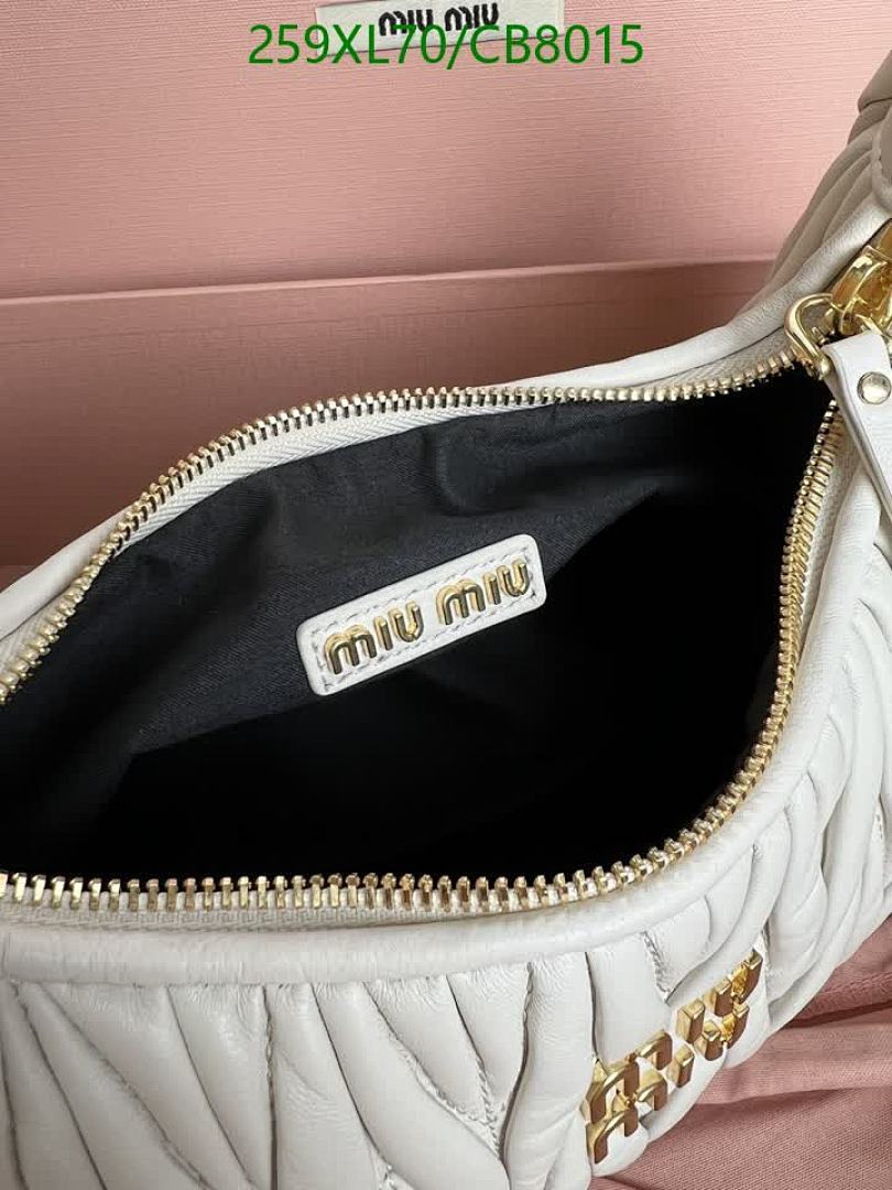 Miu Miu-Bag-Mirror Quality Code: CB8015 $: 259USD