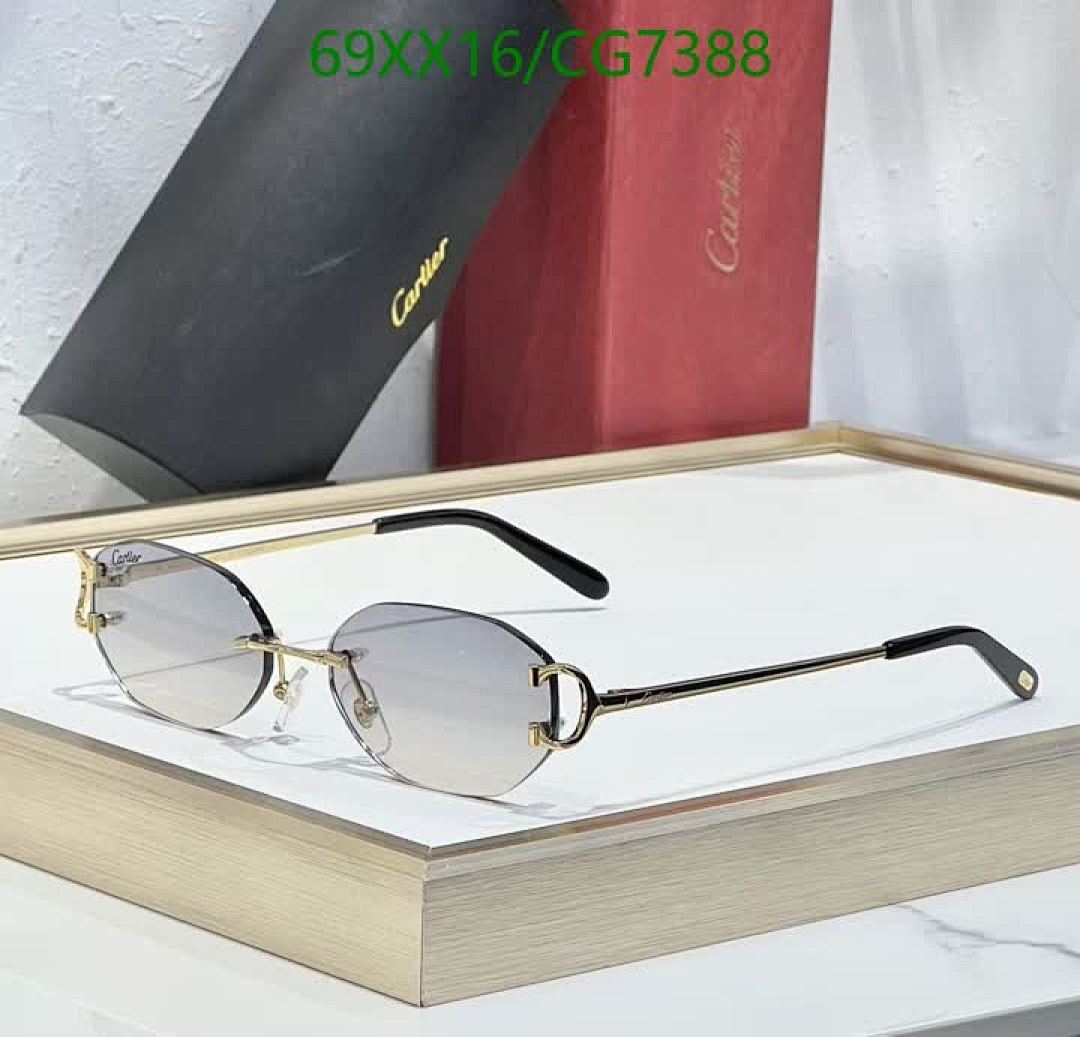 Cartier-Glasses Code: CG7388 $: 69USD