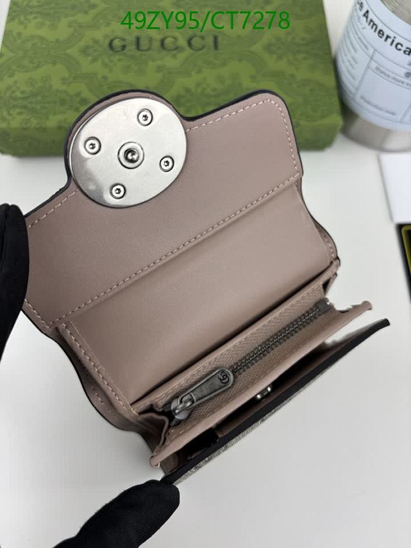 Gucci-Wallet-4A Quality Code: CT7278 $: 49USD
