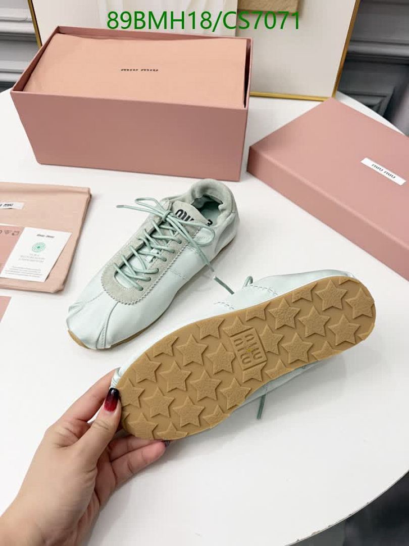 Miu Miu-Women Shoes Code: CS7071 $: 89USD