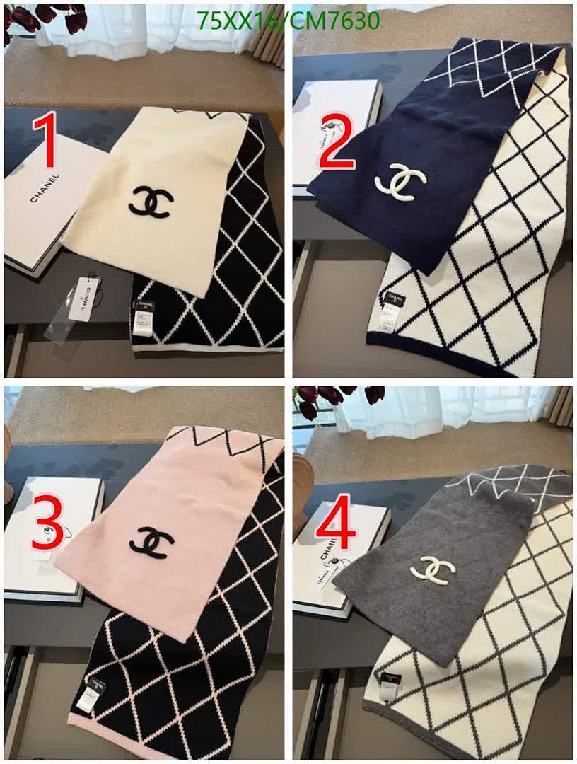 Chanel-Scarf Code: CM7630 $: 75USD