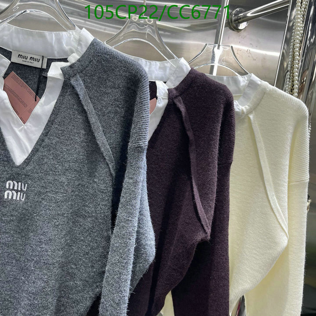 MIUMIU-Clothing Code: CC6771 $: 105USD