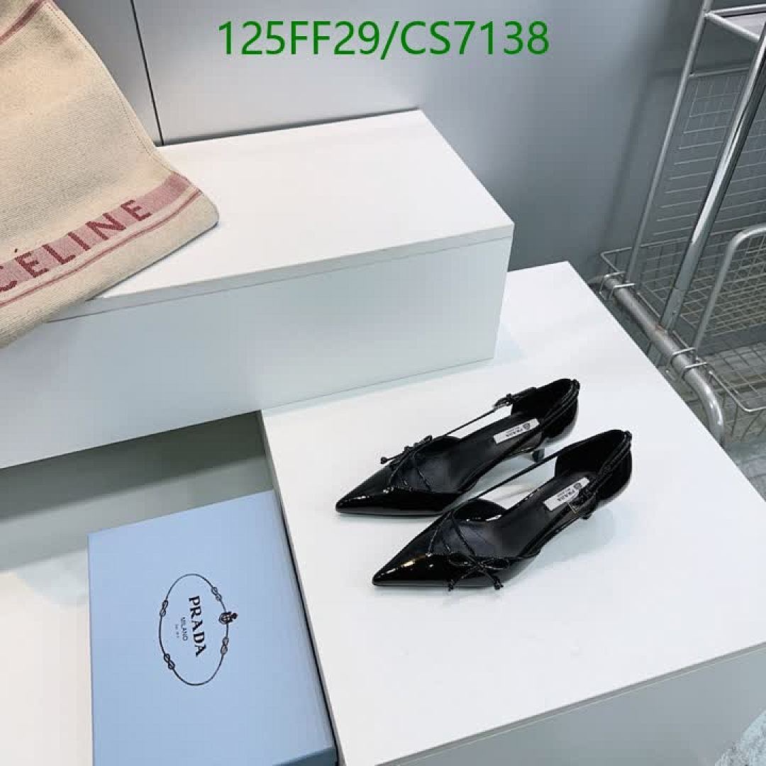 Prada-Women Shoes Code: CS7138 $: 125USD