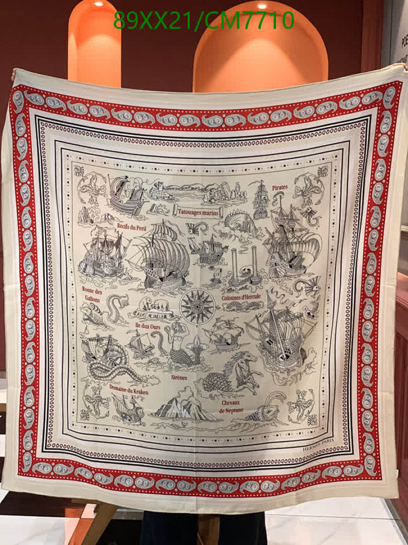 Hermes-Scarf Code: CM7710 $: 89USD