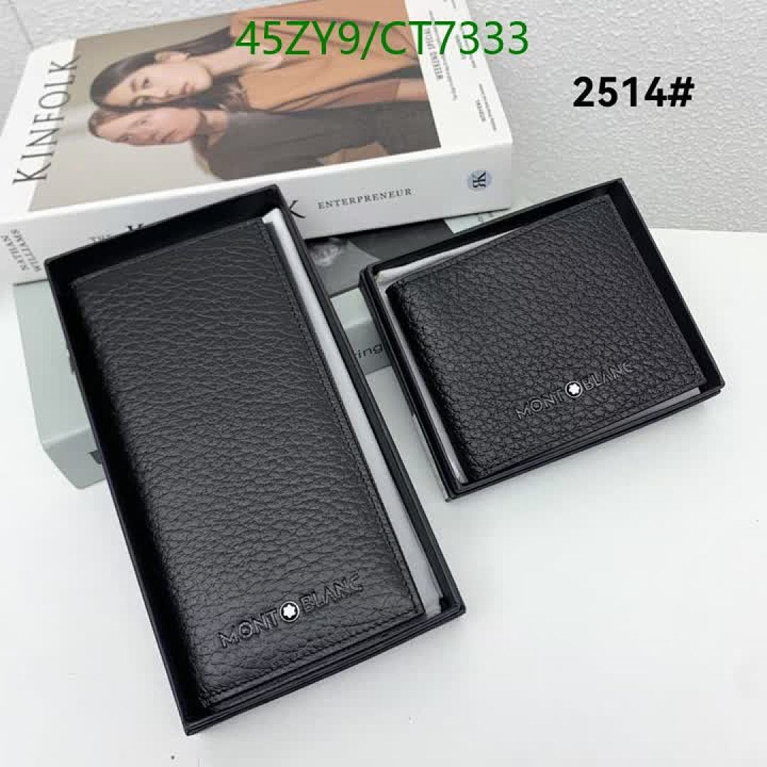 Montblanc-Wallet-4A Quality Code: CT7333 $: 45USD