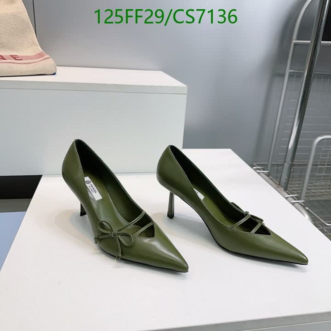 Prada-Women Shoes Code: CS7136 $: 125USD