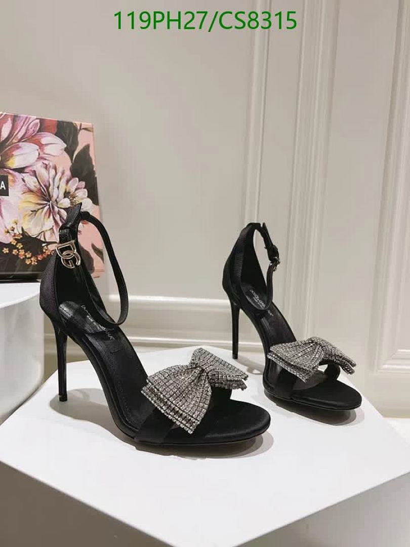 D&G-Women Shoes Code: CS8315 $: 119USD