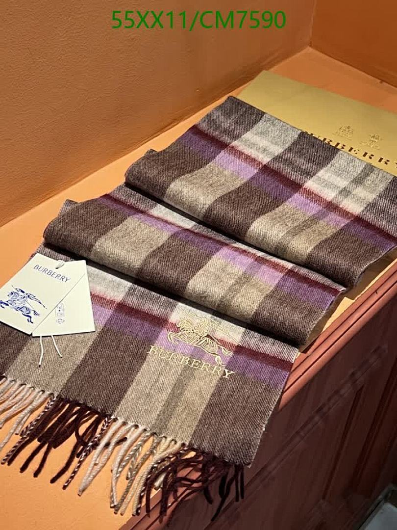 Burberry-Scarf Code: CM7590 $: 55USD