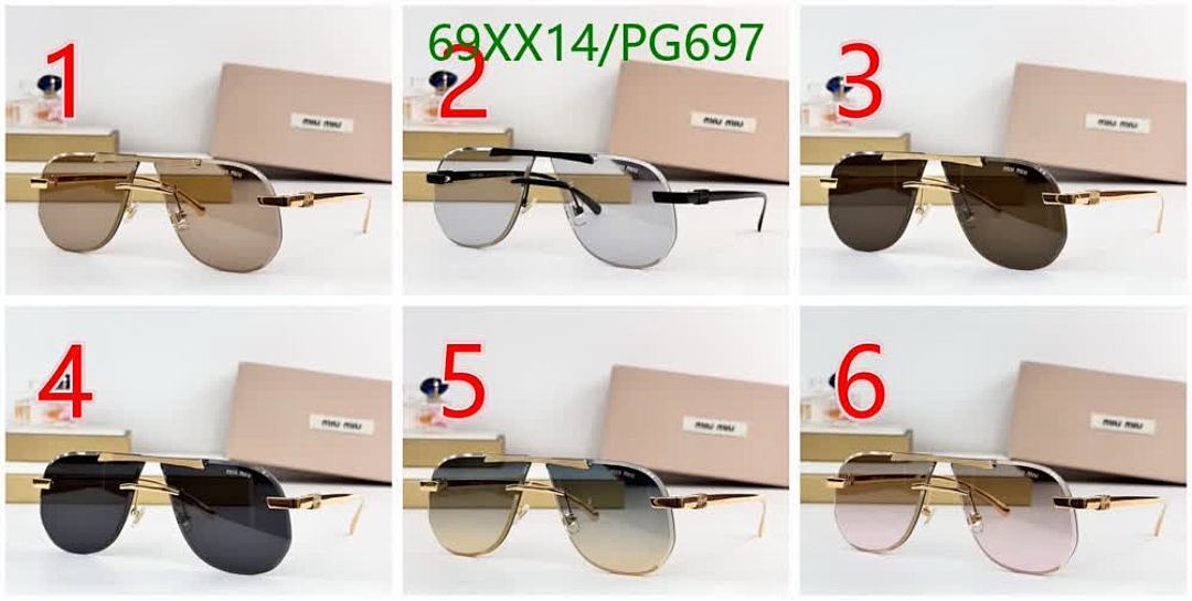 Miu Miu-Glasses Code: PG697 $: 69USD