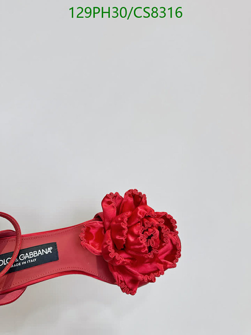 D&G-Women Shoes Code: CS8316 $: 129USD