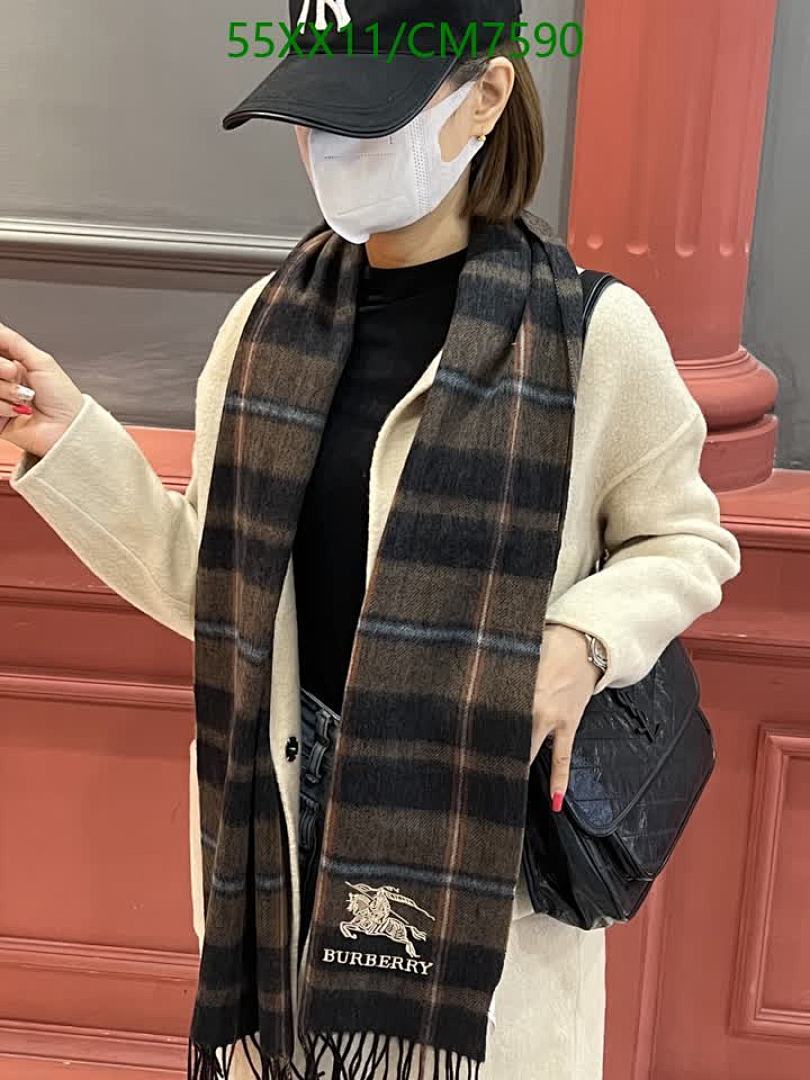 Burberry-Scarf Code: CM7590 $: 55USD