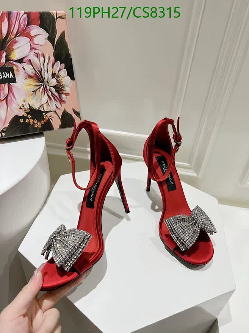 D&G-Women Shoes Code: CS8315 $: 119USD