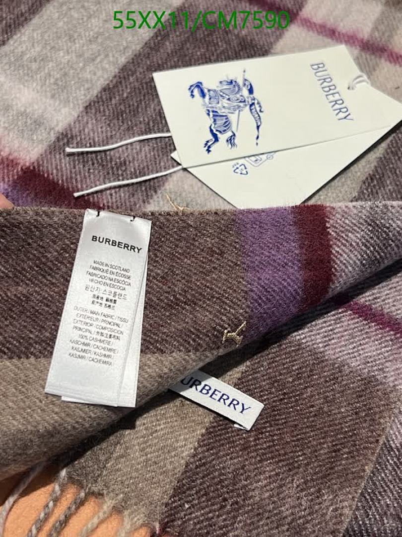 Burberry-Scarf Code: CM7590 $: 55USD