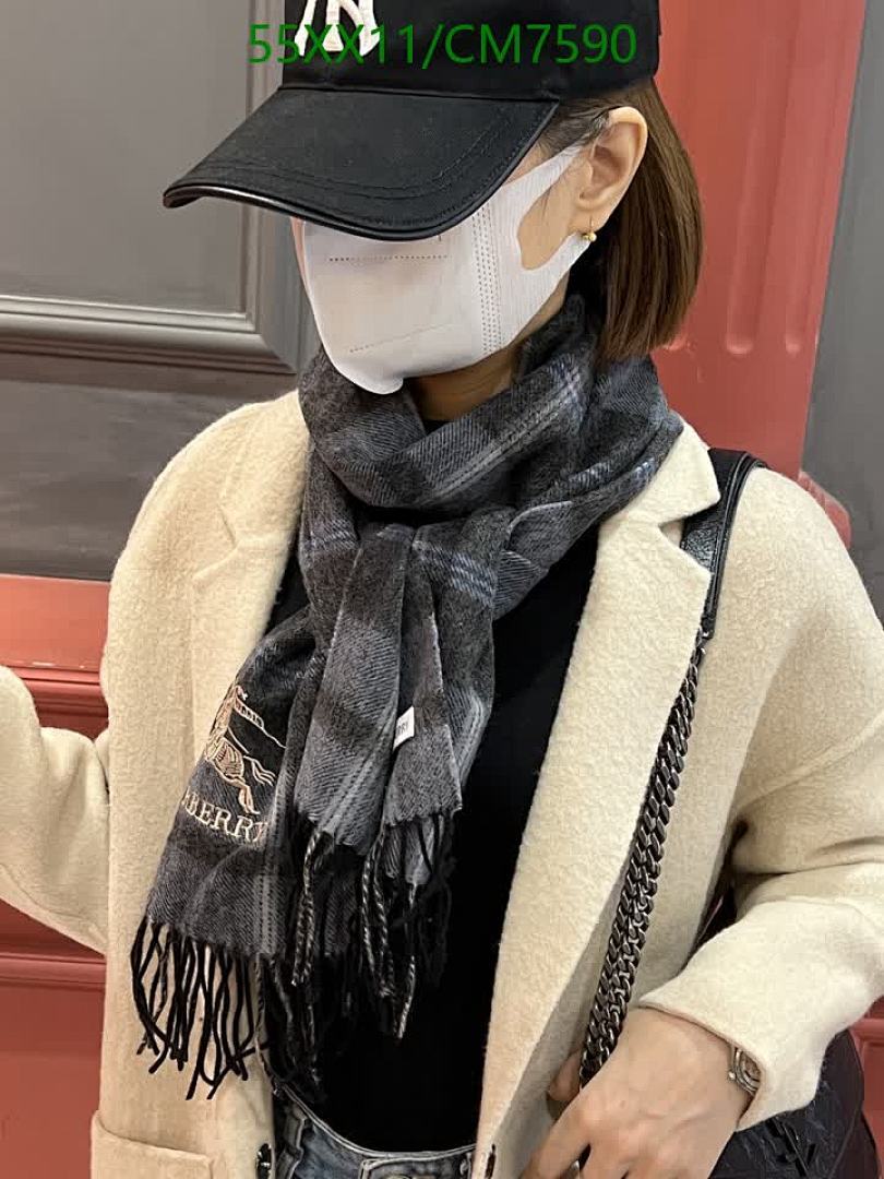 Burberry-Scarf Code: CM7590 $: 55USD
