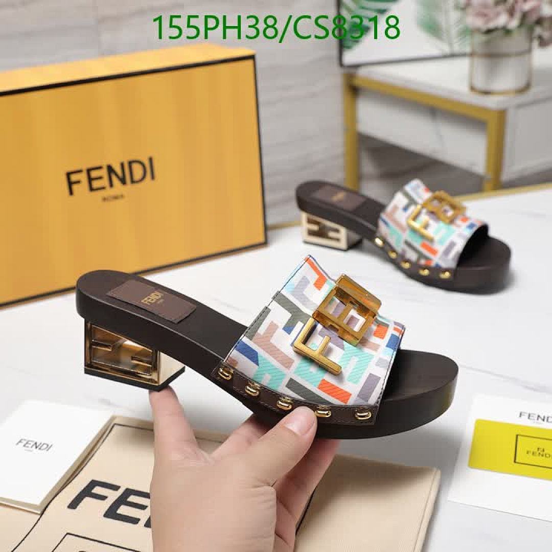 Fendi-Women Shoes Code: CS8318 $: 155USD
