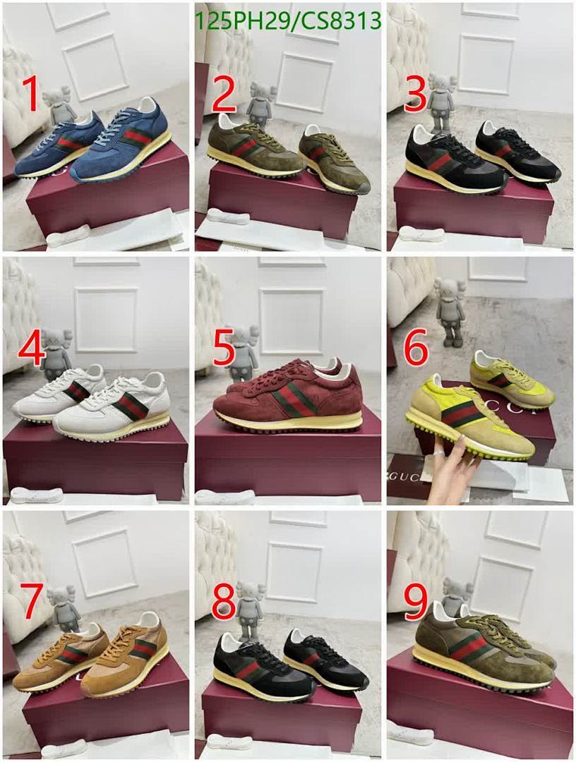 Gucci-Men shoes Code: CS8313 $: 125USD