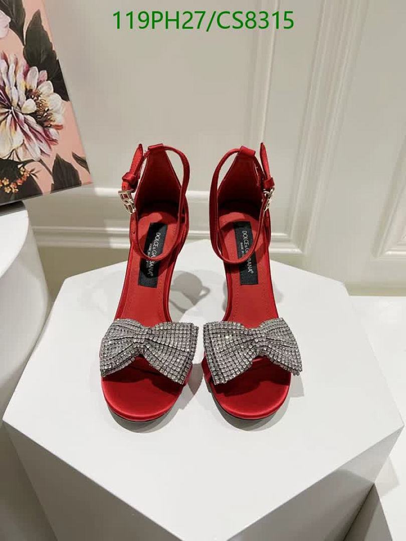 D&G-Women Shoes Code: CS8315 $: 119USD