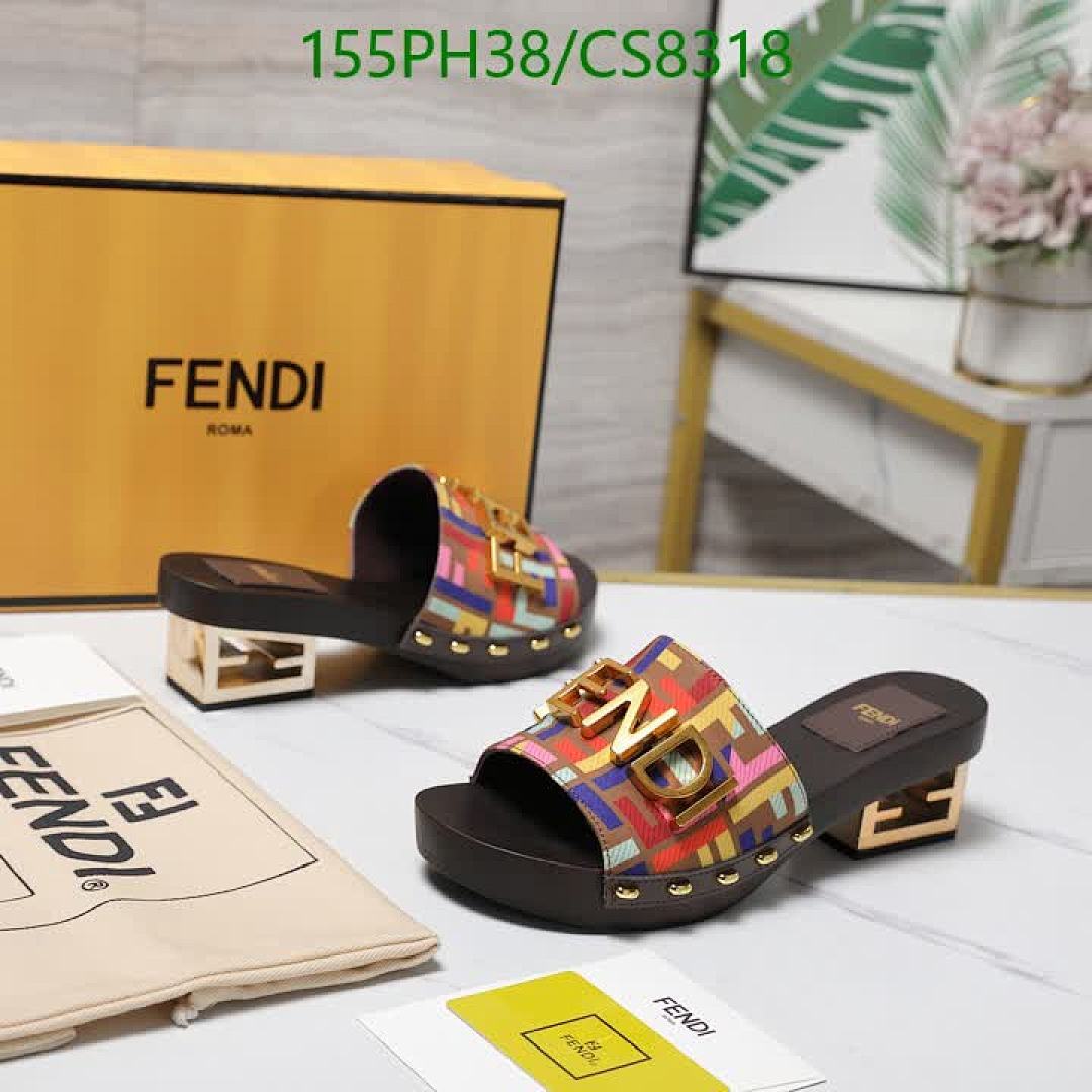 Fendi-Women Shoes Code: CS8318 $: 155USD