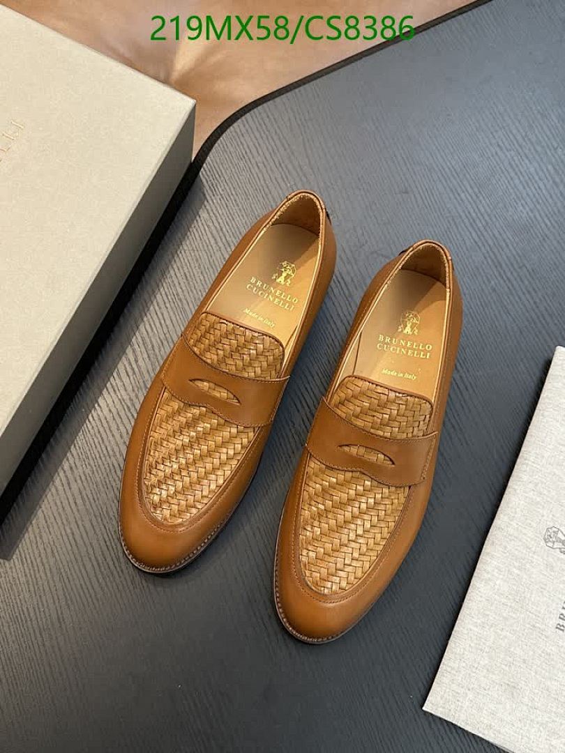 Brunello Cucinelli-Men shoes Code: CS8386 $: 219USD