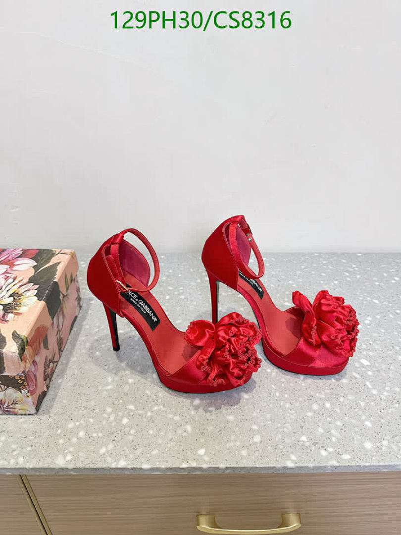 D&G-Women Shoes Code: CS8316 $: 129USD