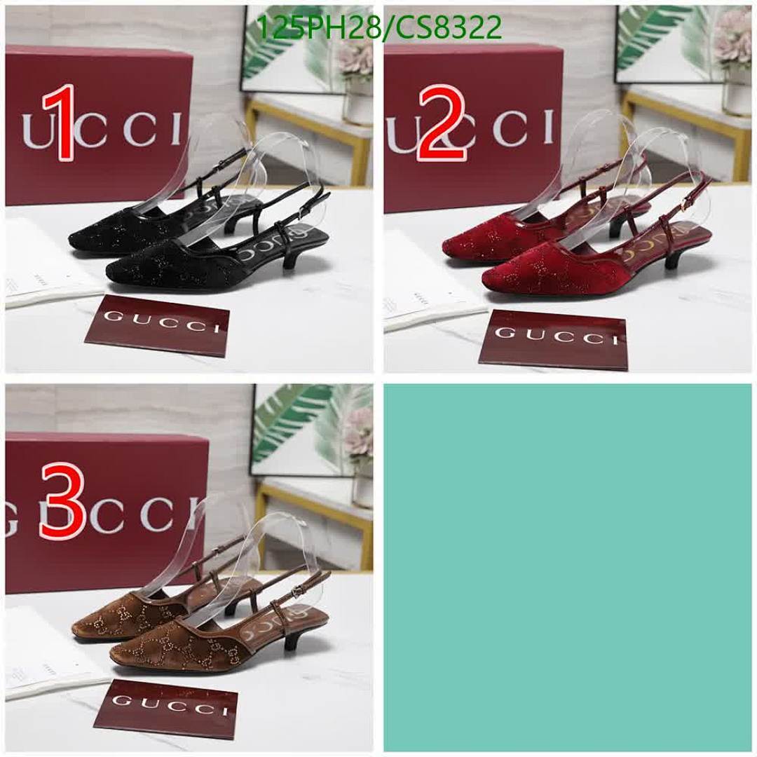 Gucci-Women Shoes Code: CS8322 $: 125USD
