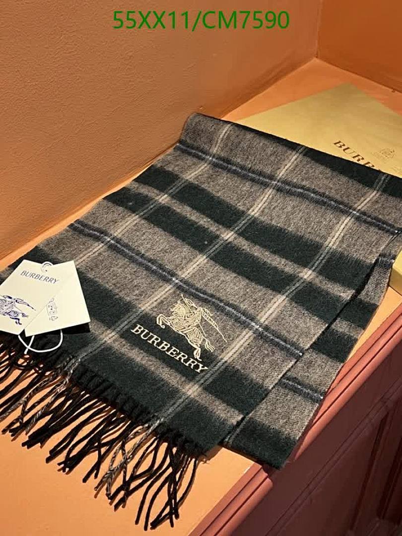 Burberry-Scarf Code: CM7590 $: 55USD