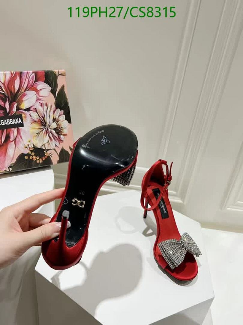 D&G-Women Shoes Code: CS8315 $: 119USD